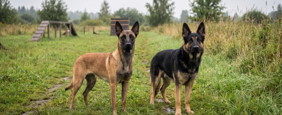 Malinois ou berger allemand : quel chien choisir ?